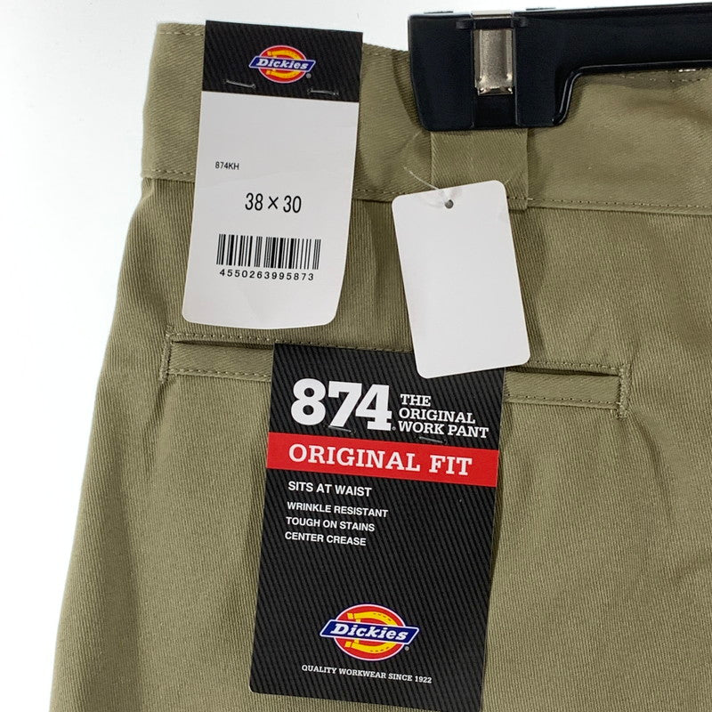【中古美品】【メンズ】 DICKIES ディッキーズ Original 874 ワークパンツ ボトムス 158-260926-gm-35-fuzh サイズ：38 カラー：ベージュ 万代Net店