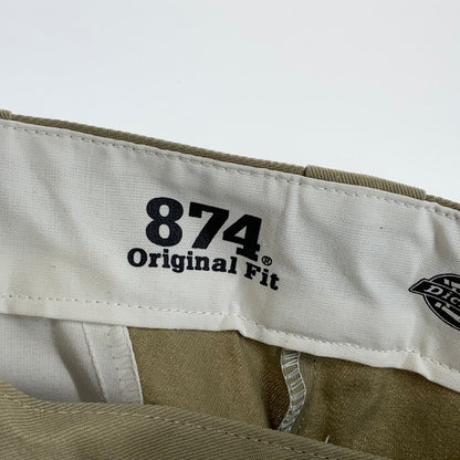 【中古美品】【メンズ】 DICKIES ディッキーズ Original 874 ワークパンツ ボトムス 158-260926-gm-35-fuzh サイズ：38 カラー：ベージュ 万代Net店