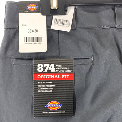 【中古美品】【メンズ】 DICKIES ディッキーズ Original 874 ワークパンツ ボトムス 158-260926-gm-37-fuzh サイズ：38 カラー：チャコールグレー 万代Net店