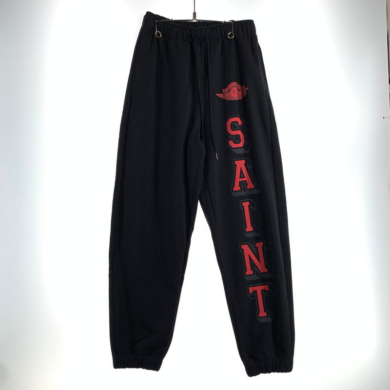 【中古品】【メンズ】 NIKE JORDANN×SAINT MICHAEL ナイキ ジョーダン セントマイケル J-2451 M J SM FLEECE PANT スウェットパンツ BLACK SIZE:XS ※タグ付き 153-260807-io-26-fuzh カラー：ブラック 万代Net店