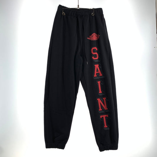 【中古品】【メンズ】 NIKE JORDANN×SAINT MICHAEL ナイキ ジョーダン セントマイケル J-2451 M J SM FLEECE PANT スウェットパンツ BLACK SIZE:XS ※タグ付き 153-260807-io-26-fuzh カラー：ブラック 万代Net店