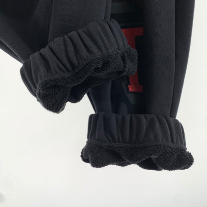 【中古品】【メンズ】 NIKE JORDANN×SAINT MICHAEL ナイキ ジョーダン セントマイケル J-2451 M J SM FLEECE PANT スウェットパンツ BLACK SIZE:XS ※タグ付き 153-260807-io-26-fuzh カラー：ブラック 万代Net店