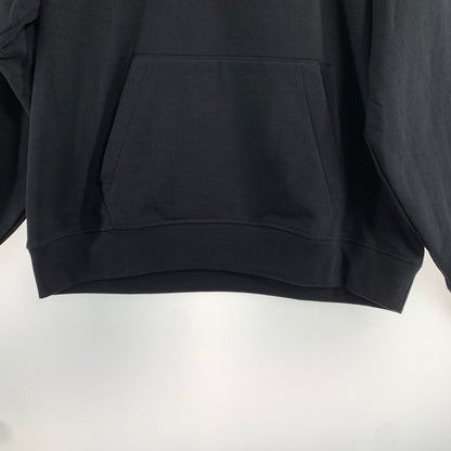 【中古品】【メンズ】 SAINT MICHAEL×JORDAN セントマイケル ジョーダン FV4718-100 FLEECE L S HOODIE フーディー パーカー BLACK SIZE:M 142-260807-io-16-fuzh カラー：ブラック 万代Net店