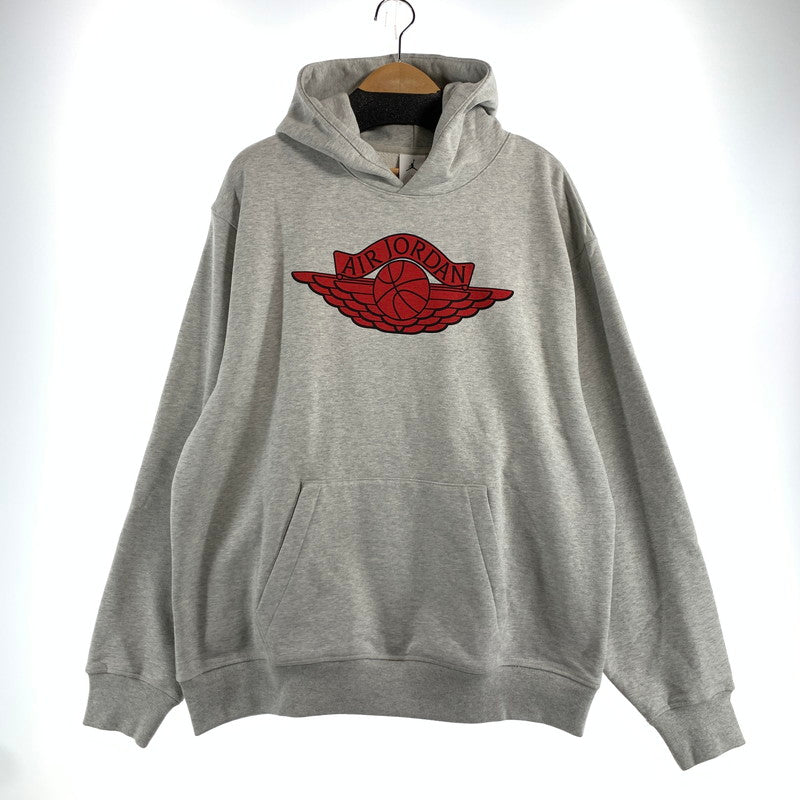 【中古品】【メンズ】 NIKE JORDAN×SAINT MICHAEL ナイキ ジョーダン セントマイケ FV-4718 M J SM FLEECE HOODIE フーディー パーカー GRAY SIZE:M 142-260807-io-14-fuzh カラー：グレー 万代Net店