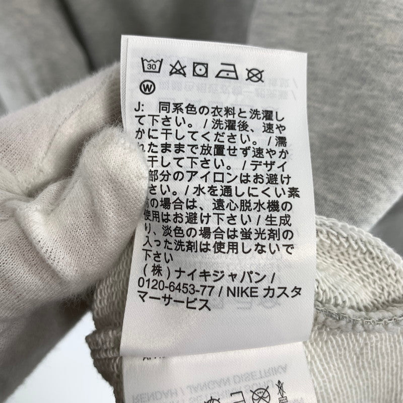 【中古品】【メンズ】 NIKE JORDAN×SAINT MICHAEL ナイキ ジョーダン セントマイケ FV-4718 M J SM FLEECE HOODIE フーディー パーカー GRAY SIZE:M 142-260807-io-14-fuzh カラー：グレー 万代Net店