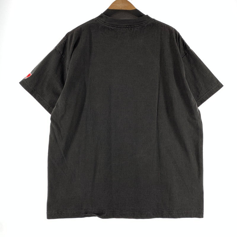 【中古品】【メンズ】 EMOTIONALLY UNAVAILABLE エモーショナリー アンアベイラブル EU-MK8-0000-054 EU DEVIL SS TEE Tシャツ BLACK SIZE:L 142-260807-io-10-fuzh カラー：ブラック 万代Net店