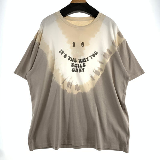 【中古品】【メンズ】 MM6 MAISON MARGIELA エムエム6 メゾン マルジェラ SMILE LOGO PRINT T-SHIRT Tシャツ SIZE:XL タグ付き 141-260807-io-12-fuzh カラー：タイダイ柄 万代Net店