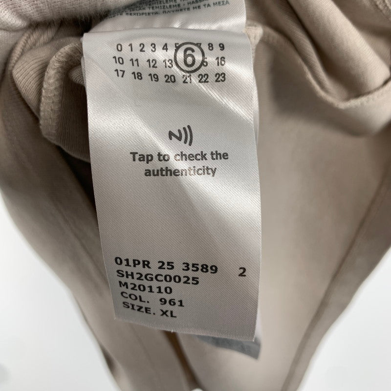 【中古品】【メンズ】 MM6 MAISON MARGIELA エムエム6 メゾン マルジェラ SMILE LOGO PRINT T-SHIRT Tシャツ SIZE:XL タグ付き 141-260807-io-12-fuzh カラー：タイダイ柄 万代Net店