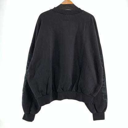 【中古品】【メンズ】 ESSENTIALS エッセンシャルズ CROPPED RELAXED SWEATSHIRT スウェットシャツ トレーナー BLACK SIZE:L 142-260807-io-23-fuzh カラー：ブラック 万代Net店