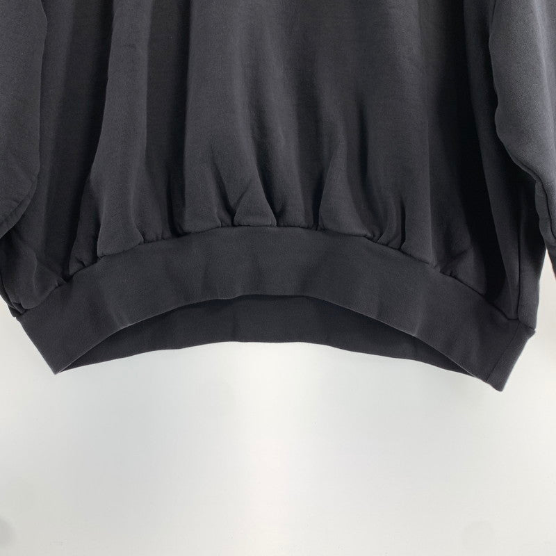 【中古品】【メンズ】 ESSENTIALS エッセンシャルズ CROPPED RELAXED SWEATSHIRT スウェットシャツ トレーナー BLACK SIZE:L 142-260807-io-23-fuzh カラー：ブラック 万代Net店