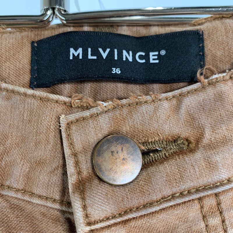 【中古品】【メンズ】 MLVINCE メルヴィンス DOUBLE KNEE PANTS ダブルニーパンツ BROWN SIZE:36 ※汚れあり 153-260807-io-30-fuzh カラー：ブラウン 万代Net店
