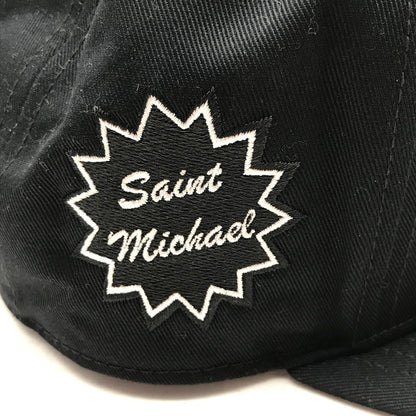 【中古品】【メンズ】 NIKE JORDAN × SAINT MICHAEL ナイキ ジョーダン セントマイケル U J PRO CAP S FB STM 帽子 キャップ 185-260819-mh-06-fuzh サイズ：M/L カラー：ブラック 万代Net店