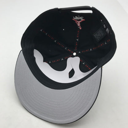 【中古品】【メンズ】 NIKE JORDAN × SAINT MICHAEL ナイキ ジョーダン セントマイケル U J PRO CAP S FB STM 帽子 キャップ 185-260819-mh-06-fuzh サイズ：M/L カラー：ブラック 万代Net店