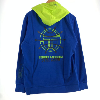 【中古品】【メンズ】 STILL GOOD×SERGIO TACCHINI NI スティルグッド セルジオ・タッキーニ PARKA パーカー フーディー BLUE SIZE:M 140-260807-io-32-fuzh カラー：ブルー 万代Net店