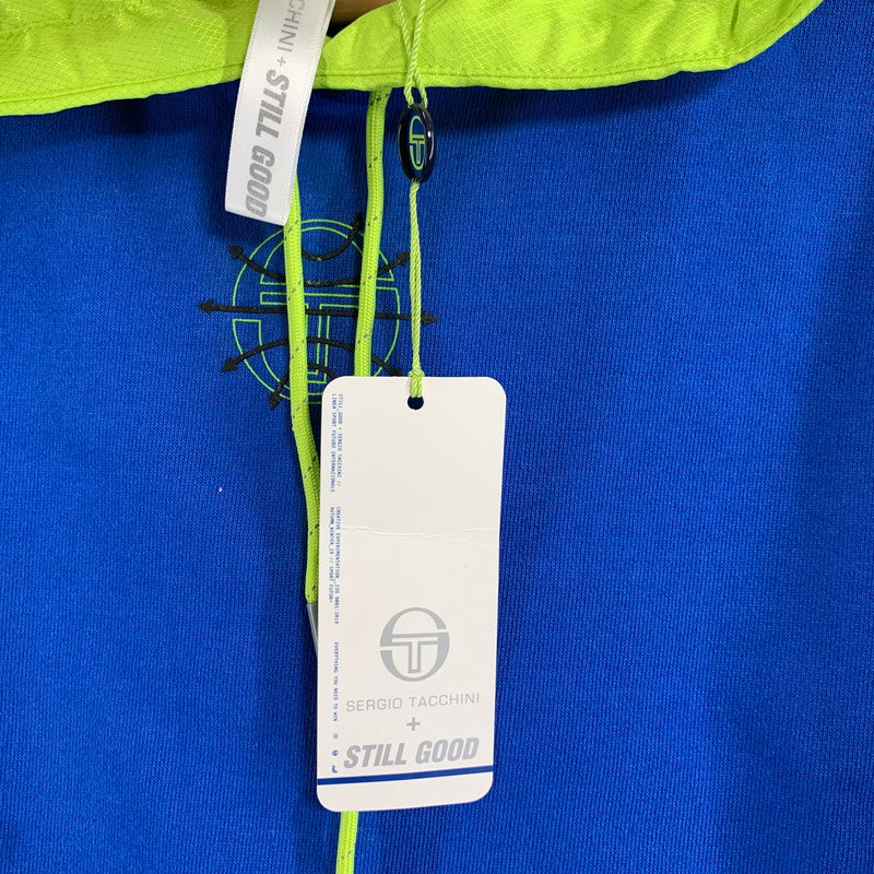 【中古品】【メンズ】 STILL GOOD×SERGIO TACCHINI NI スティルグッド セルジオ・タッキーニ PARKA パーカー フーディー BLUE SIZE:M 140-260807-io-32-fuzh カラー：ブルー 万代Net店