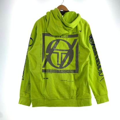 【中古品】【メンズ】 STILL GOOD×SERGIO TACCHINI スティルグッド セルジオ・タッキーニ PARKA パーカー フーディー LIGHT YELLOW SIZE:L ※ほつれ(一部糸抜け)あり 140-260807-io-31-fuzh カラー：ライトイエロー 万代Net店
