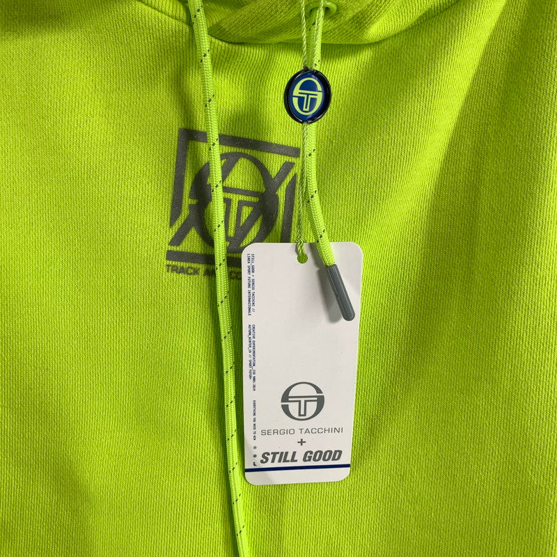 【中古品】【メンズ】 STILL GOOD×SERGIO TACCHINI スティルグッド セルジオ・タッキーニ PARKA パーカー フーディー LIGHT YELLOW SIZE:L ※ほつれ(一部糸抜け)あり 140-260807-io-31-fuzh カラー：ライトイエロー 万代Net店