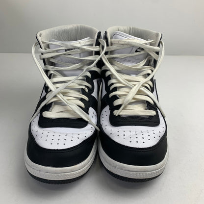 【中古品】【メンズ】 NIKE×COMME DES GARCONS HOMME PLUS コムデギャルソン オム プリュス FD4159-101 TERMINATOR HIGH BLACK BLACK.WHITE SIZE:28.5 ※汚れ・使用感有 スニーカー 靴 160-260807-io-33-fuzh カラー：ブラックホワイト 万代Net店