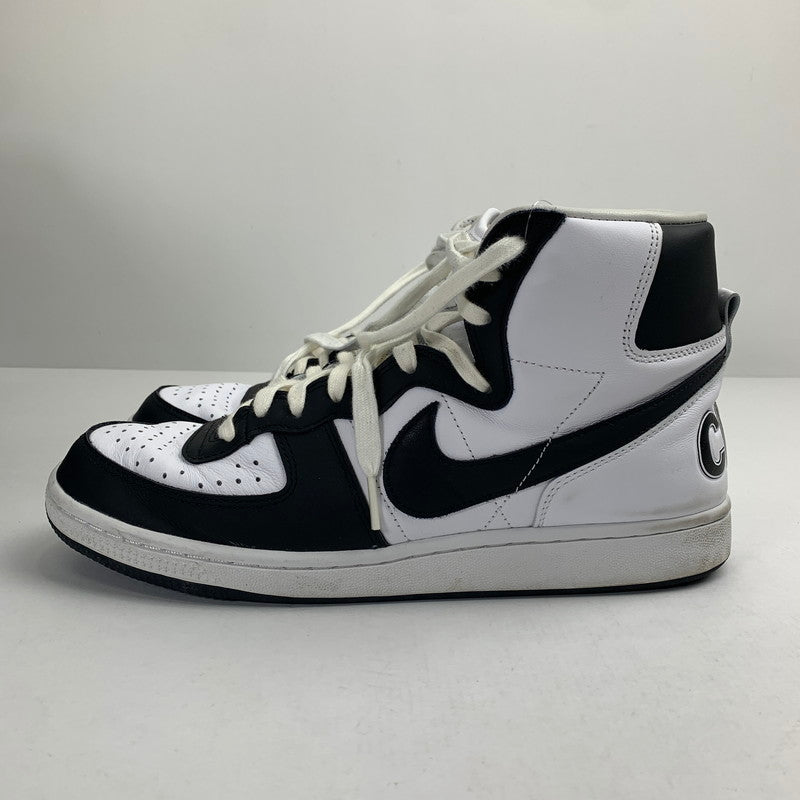 【中古品】【メンズ】 NIKE×COMME DES GARCONS HOMME PLUS コムデギャルソン オム プリュス FD4159-101 TERMINATOR HIGH BLACK BLACK.WHITE SIZE:28.5 ※汚れ・使用感有 スニーカー 靴 160-260807-io-33-fuzh カラー：ブラックホワイト 万代Net店