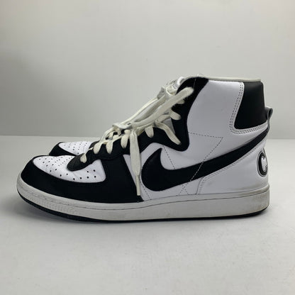 【中古品】【メンズ】 NIKE×COMME DES GARCONS HOMME PLUS コムデギャルソン オム プリュス FD4159-101 TERMINATOR HIGH BLACK BLACK.WHITE SIZE:28.5 ※汚れ・使用感有 スニーカー 靴 160-260807-io-33-fuzh カラー：ブラックホワイト 万代Net店