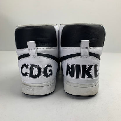 【中古品】【メンズ】 NIKE×COMME DES GARCONS HOMME PLUS コムデギャルソン オム プリュス FD4159-101 TERMINATOR HIGH BLACK BLACK.WHITE SIZE:28.5 ※汚れ・使用感有 スニーカー 靴 160-260807-io-33-fuzh カラー：ブラックホワイト 万代Net店