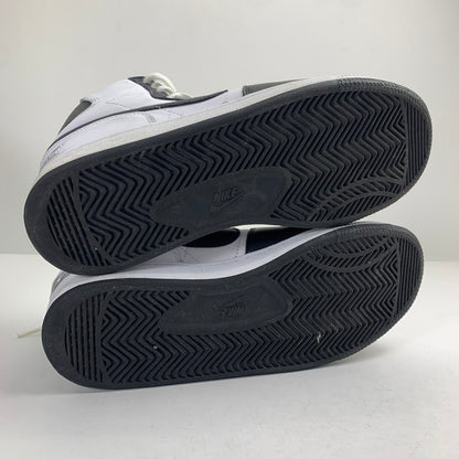 【中古品】【メンズ】 NIKE×COMME DES GARCONS HOMME PLUS コムデギャルソン オム プリュス FD4159-101 TERMINATOR HIGH BLACK BLACK.WHITE SIZE:28.5 ※汚れ・使用感有 スニーカー 靴 160-260807-io-33-fuzh カラー：ブラックホワイト 万代Net店