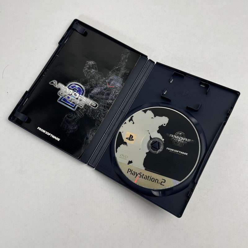 【中古品】 PS2 アーマード・コア2 プレステ2 レトロゲーム ゲームソフト 動作確認済 ※取説傷み・ディスク表面キズあり 023-260808-io-06-fuzh 万代Net店