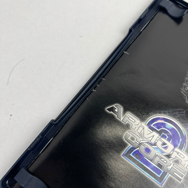 【中古品】 PS2 アーマード・コア2 プレステ2 レトロゲーム ゲームソフト 動作確認済 ※取説傷み・ディスク表面キズあり 023-260808-io-06-fuzh 万代Net店