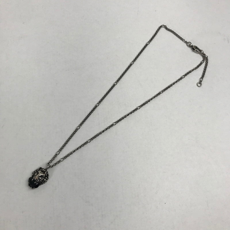 【中古品】【メンズ】 GUCCI グッチ LION HEAD NECKLACE ライオンヘッドネックレス カラーシルバー　 182-260808-ky-60-fuzh 万代Net店