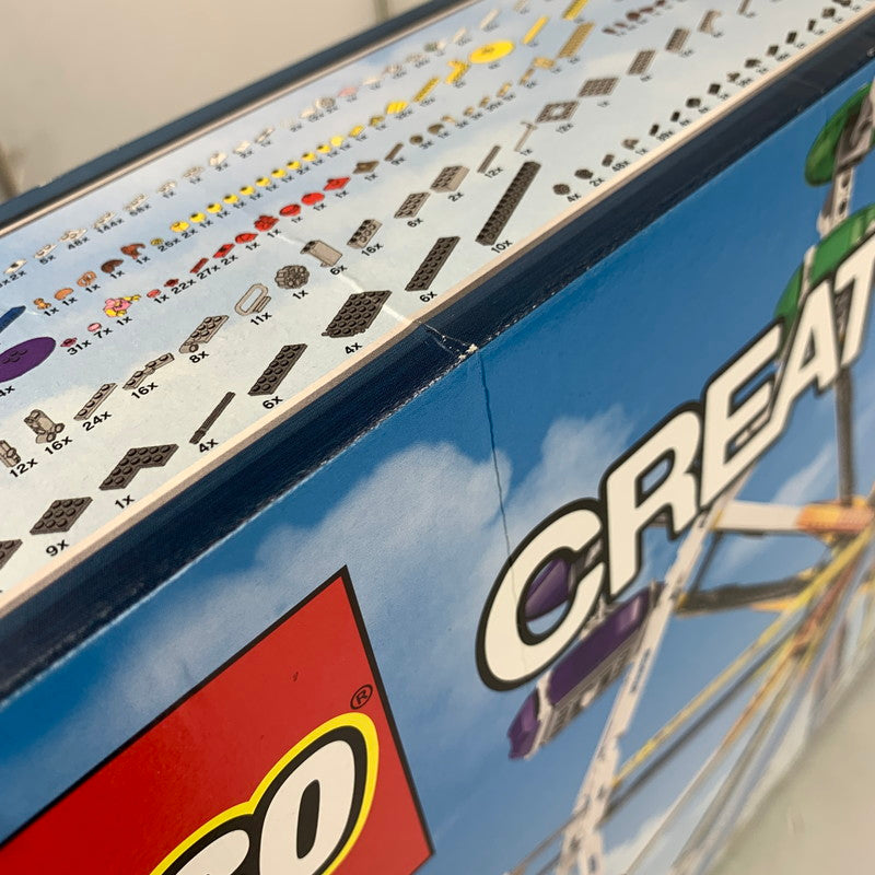 【中古美品】 未開封 LEGO レゴ 10247 観覧車 ブロック おもちゃ 玩具 オモチャ 知育玩具 ※外箱に傷みあり 038-260807-io-02-fuz 万代Net店