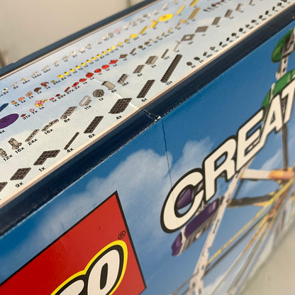 【中古美品】 未開封 LEGO レゴ 10247 観覧車 ブロック おもちゃ 玩具 オモチャ 知育玩具 ※外箱に傷みあり 038-260807-io-02-fuz 万代Net店