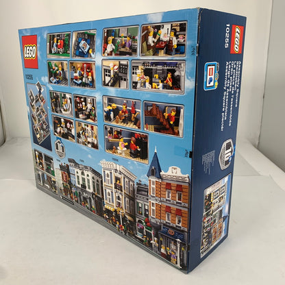 【中古美品】 未開封 LEGO レゴ 10255 にぎやかな街角　レゴストア限定 ブロック おもちゃ 玩具 オモチャ 知育玩具 ※外箱に傷みあり 038-260807-io-03-fuz 万代Net店