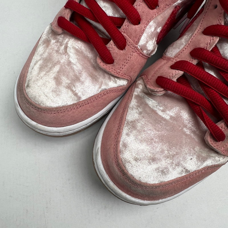 【中古品】【メンズ】 NIKE×STRANGELOVE ナイキ ストレンジラブ CT2552-800 SB DUNK LOW QS "VALENTINES DAY" PINK SIZE:27cm 箱 替え紐付 ※使用感有 スニーカー 靴 160-260807-io-44-fuzh カラー：ピンク 万代Net店