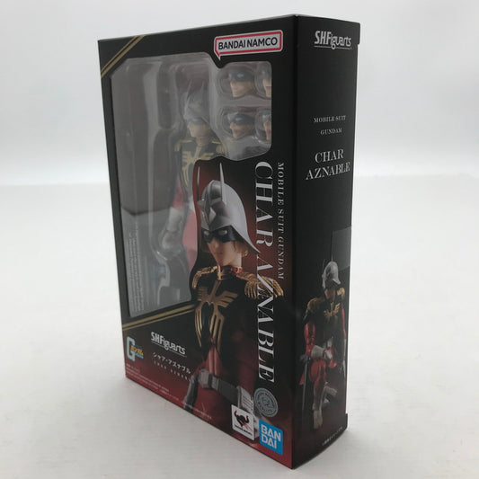 【中古美品】 未開封 機動戦士ガンダム S.H.Figuarts シャア・アズナブル ガンダム フィギュア 056-260820-io-12-fuzh 万代Net店