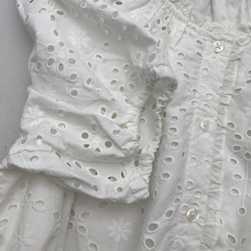 【中古品】【レディース】 KATE SPADE ケイトスペード ワンピース WHITE.レース/SIZE:M/タグ付 ワンピ ※汚れあり 170-260909-io-13-fuzh カラー：ホワイト 万代Net店