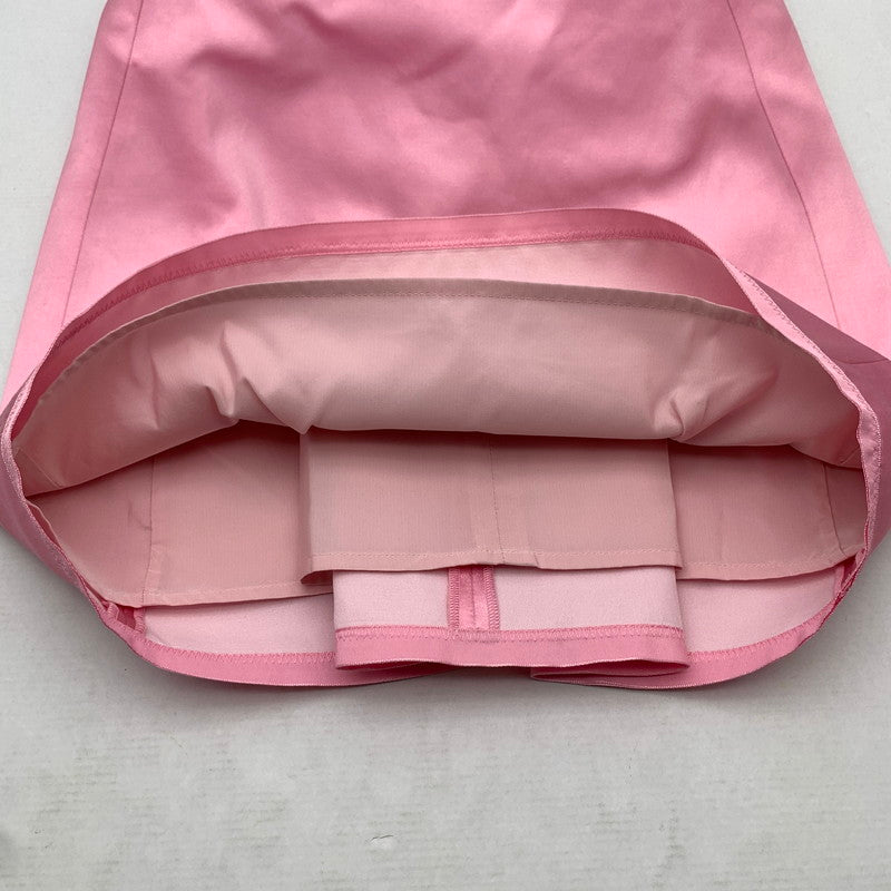【中古品】【レディース】 COACH コーチ SQUARE NECK SATIN MINI DRESS ミニドレス ワンピ ワンピース PINK/SIZE:4 ※汚れ・ほつれ・使用感有 170-260909-io-08-fuzh カラー：ピンク 万代Net店