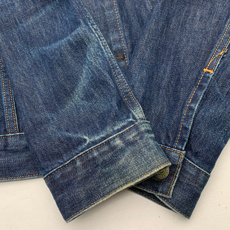 【中古品】【メンズ】 LEVIS リーバイス デニムジャケット アウター ブランド 古着 145-260808-gm-01-fuzh サイズ：L カラー：インディゴ 万代Net店