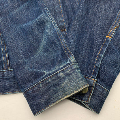【中古品】【メンズ】 LEVIS リーバイス デニムジャケット アウター ブランド 古着 145-260808-gm-01-fuzh サイズ：L カラー：インディゴ 万代Net店