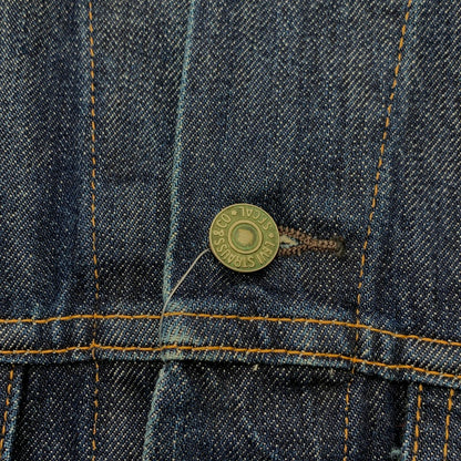 【中古品】【メンズ】 LEVIS リーバイス デニムジャケット アウター ブランド 古着 145-260808-gm-01-fuzh サイズ：L カラー：インディゴ 万代Net店