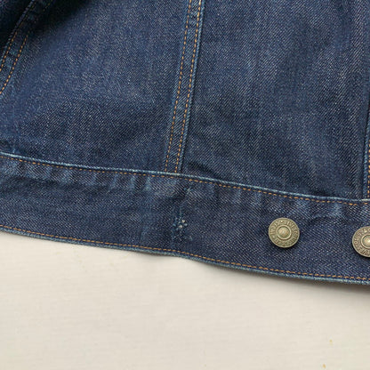 【中古品】【メンズ】 LEVIS リーバイス デニムジャケット アウター ブランド 古着 145-260808-gm-01-fuzh サイズ：L カラー：インディゴ 万代Net店