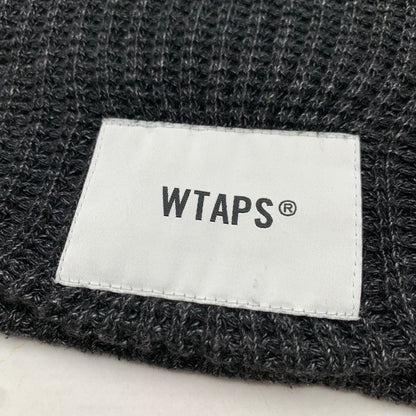 【中古品】【メンズ】 WTAPS 221ATDT-HT01 BEANIE ダブルタップス ビーニー ニットキャップ 帽子 185-260808-gm-07-fuzh サイズ：F カラー：ブラック 万代Net店