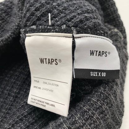【中古品】【メンズ】 WTAPS 221ATDT-HT01 BEANIE ダブルタップス ビーニー ニットキャップ 帽子 185-260808-gm-07-fuzh サイズ：F カラー：ブラック 万代Net店