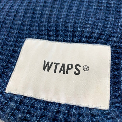 【中古品】【メンズ】 WTAPS 221ATDT-HT01 BEANIE ダブルタップス ビーニー ニットキャップ 帽子 185-260808-gm-08-fuzh サイズ：F カラー：ネイビー 万代Net店