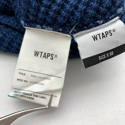 【中古品】【メンズ】 WTAPS 221ATDT-HT01 BEANIE ダブルタップス ビーニー ニットキャップ 帽子 185-260808-gm-08-fuzh サイズ：F カラー：ネイビー 万代Net店