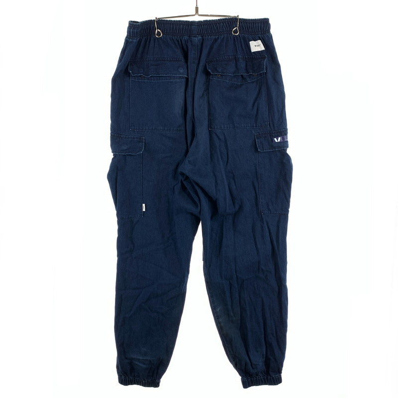 【中古品】【メンズ】 WTAPS 231WVDT-PTM02 MILT2001 TROUSERS ダブルタップス トラウザーパンツ ボトムス ブランド 古着 153-260808-gm-05-fuzh サイズ：04 カラー：インディゴ 万代Net店