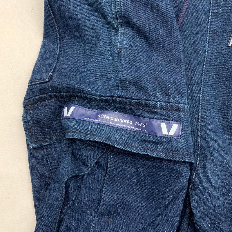 【中古品】【メンズ】 WTAPS 231WVDT-PTM02 MILT2001 TROUSERS ダブルタップス トラウザーパンツ ボトムス ブランド 古着 153-260808-gm-05-fuzh サイズ：04 カラー：インディゴ 万代Net店