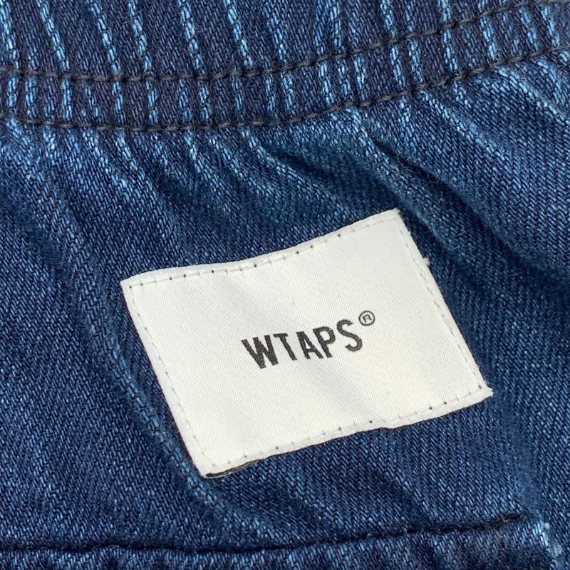 【中古品】【メンズ】 WTAPS 231WVDT-PTM02 MILT2001 TROUSERS ダブルタップス トラウザーパンツ ボトムス ブランド 古着 153-260808-gm-05-fuzh サイズ：04 カラー：インディゴ 万代Net店
