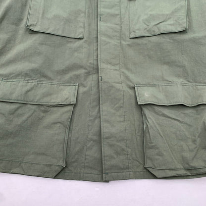 【中古品】【メンズ】 WTAPS WVDT-SHM01 NYCO RIPSTOP SHIRT ダブルタップス リップストップシャツ ジャケット 長袖 ブランド 古着 ブルゾン 142-260808-gm-03-fuzh サイズ：03 カラー：カーキ 万代Net店