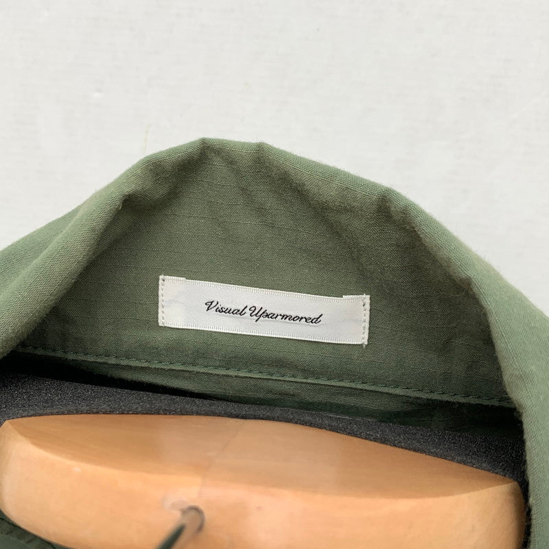 【中古品】【メンズ】 WTAPS WVDT-SHM01 NYCO RIPSTOP SHIRT ダブルタップス リップストップシャツ ジャケット 長袖 ブランド 古着 ブルゾン 142-260808-gm-03-fuzh サイズ：03 カラー：カーキ 万代Net店