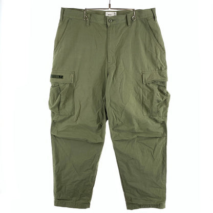 【中古品】【メンズ】 WTAPS 231WVDT-PTM09 NYCO RIPSTOP TROUSERS PANTS ダブルタップス リップストップ トラウザーパンツ ボトムス ブランド 古着 153-260808-gm-04-fuzh サイズ：04 カラー：カーキ 万代Net店